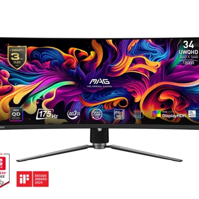 Монітор MSI 34" MAG 341CQP 2xHDMI (9S6-3DD04T-031)