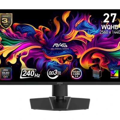 Монітор MSI 26.5" MAG 273QP-X24 2xHDMI (9S6-3CE69H-010)