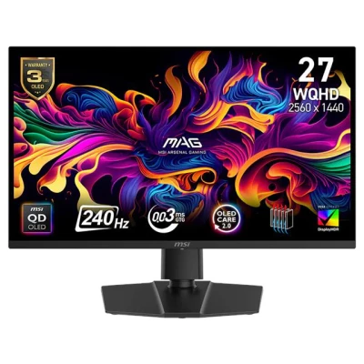 Монітор MSI 26.5" MAG 271QP QD-OLED X24 2xHDMI (9S6-3CD89T-033)